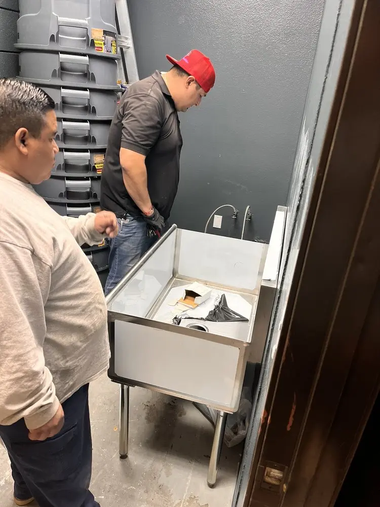 Commercial plumbing and sink installation in Upper Arlington